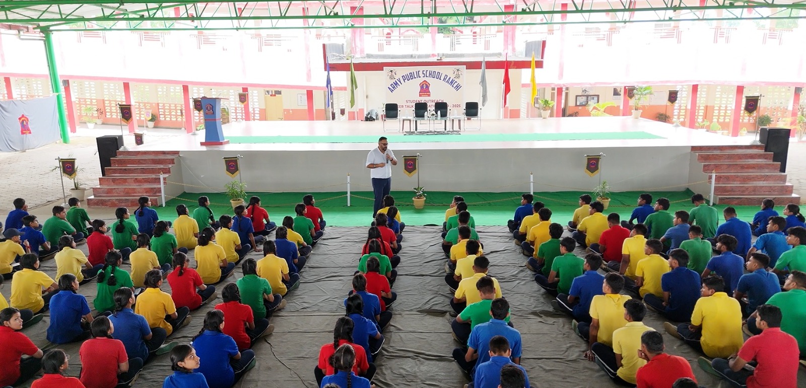 APS Ranchi School Building